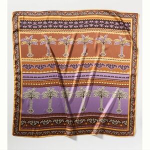 Palm Printed Hair Scarf